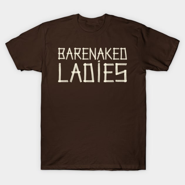 Barenaked Ladies - Paper Tape T-Shirt by PAPER TYPE